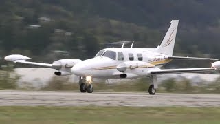 Piper PA31T Cheyenne II Takeoff [upl. by Elburt]