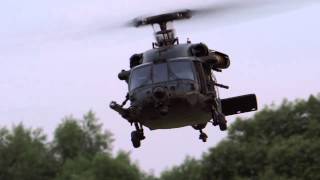 MH60K Black Hawk New version flight movie [upl. by Asiul964]