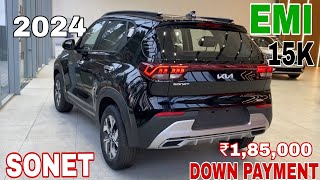 2024 Kia Sonet HTX  Kia Sonet On Road Price  Down Payment amp EMI  Loan  HTX [upl. by Gardel]