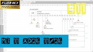 M3 11XD261126Présentation du schéma électrique de linstallation contrôlée par le XD26 SMART [upl. by Raamaj198]