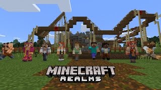 Minecraft Realms Comes To Pocket Edition amp Windows 10 [upl. by Drye802]