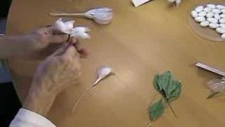 How to make Jordan Almond Flowers [upl. by Alleira190]