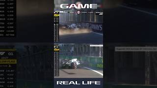 Recreating F1 Crashes  Nyck De Vries Edition shorts f1 f1shorts f1crashes [upl. by Jeffries813]