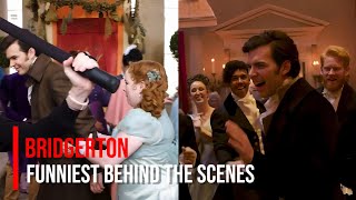 Bridgerton Season 3 Part 2 Funniest Behind The Scenes amp Bloopers [upl. by Florio]