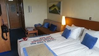 Carnival Breeze Balcony Stateroom Cabin Tour Deck 8 [upl. by Eciened]