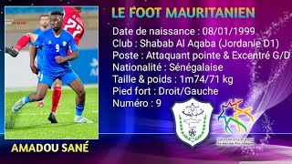 AMADOU SANÉ  20232024   ATTAQUANT POINTE amp EXCENTRÉ  SHABAB AL AQABAJORDANIAN PRO LEAGUE [upl. by Quinta]