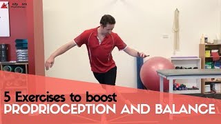 5 Exercises to Boost Proprioception and Balance  BodyWorx Physiotherapy Newcastle [upl. by Raskin]