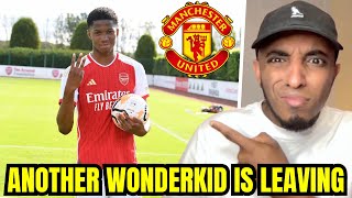 Chido ObiMartin TO MAN UTD Another WONDERKID is Leaving Arsenal  Is Arteta to Blame ARSENAL NEWS [upl. by Emoryt]