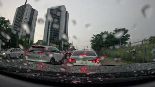 DRIVING ON A WET AFTERNOON IN TORONTO ZanzibarNiKwetu [upl. by Shepperd]