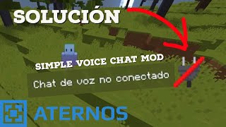 quotChat de voz no conectadoquot solución  MOD Simple Voice Chat  Aternos [upl. by Au]