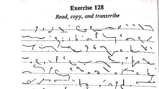 Pitman Shorthand Book Dictation Exercised No 128  60 wpm  Pitman [upl. by Urbannai]