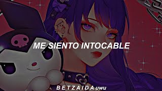 quotIm feeling untouchable untouchablequot💋 TikTok Speed Sub EspañolLyrics [upl. by Calvano986]