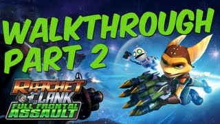 Ratchet amp Clank Full Frontal Assault Part 2 Solo Walkthrough No Commentary [upl. by End]