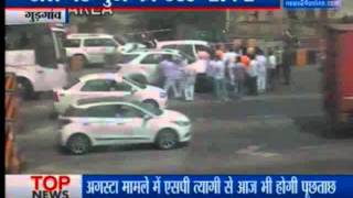 Villagers thrash Kherki Daula toll plaza employees ransack booth [upl. by Kentigerma998]