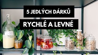 7 TIPŮ na JEDLÉ VÁNOČNÍ DÁRKY na POSLEDNÍ CHVÍLI 🎁  Rychlé a Levné  Markéta Venená [upl. by Woodie]