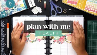 PLAN WITH ME  DECORATING A LINED VERTICAL LAYOUT IN A CLASSIC HAPPY PLANNER  FULL BLOOM [upl. by Edelstein]