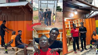 AMAZING🎉HOW MAMA ANGIE’S CONTAINER TRANSFORMED WILL SHOCK U🔥MAMA WARN THE AREA BOYS NOT TO… [upl. by Autry]