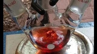 Neodymium Acetylacetonate chemistry rareearth lanthanides neodymium chemistryexperiments [upl. by Morrell]