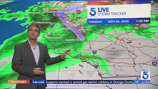 Here’s how much rain SoCal could see this weekend [upl. by Arimas]