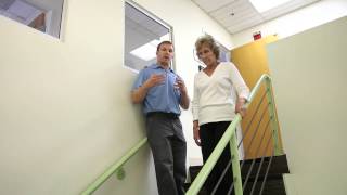 Physical Therapy Exercises for Seniors How to Properly Ambulate Stairs  24Hr HomeCare [upl. by Yelhsa]