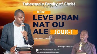 JOUR1 JEÛNE LEVE PRAN NAT OU ALE  TABERNACLE FAMILY OF CHRIST LUN 30 SEP 2024 PAST CLEOECM TV [upl. by Ahcorb]