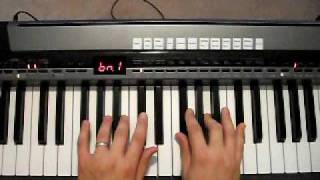 How To Play Fm chord on Piano [upl. by Nnylacissej913]