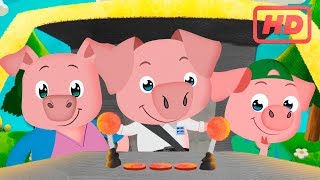 The three little Pigs  Short stories for children [upl. by Aynuat]