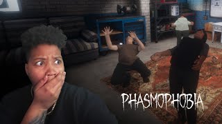 I Went Ghost Hunting  Phasmophobia [upl. by Artemed562]