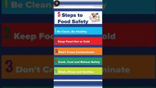 Food Safety Tips short ytshorts foodsafety foodsafetyday foodsafteyfirst ramchef chefstalk [upl. by Thatch]