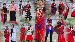 Govt High School Yangpi Cultural Day  Ethnic Show Competition [upl. by Ojaras]