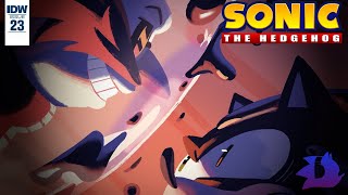 Sonic the Hedgehog IDW  Issue 23 Dub [upl. by Previdi]