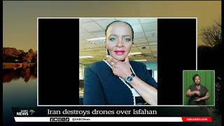 Middle East Conflict  Iran destroys drones over Isfahan [upl. by Aguie]