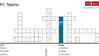 How to create a crossword puzzle quickly and easily with Crossword Labs [upl. by Cleavland]