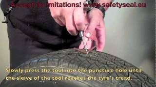 Safety Seal External Tyre Repair [upl. by Ashjian]