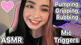 ASMR  Mic Triggers Mic Pumping Gripping Rubbing Tapping etc ♡ [upl. by Pollard]