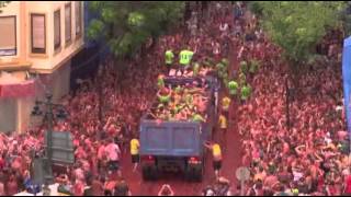 Flying Tomatoes Worlds Largest Food Fight [upl. by Margy119]