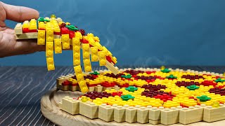 Build Your Dream Pepperoni Pizza with LEGO 🍕  Ultimate LEGO Food Crafting Guide [upl. by Mallin735]