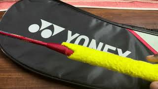 Yonex Arcsaber 73 light review  Badminton Racquet Reviews [upl. by Esirrehc]