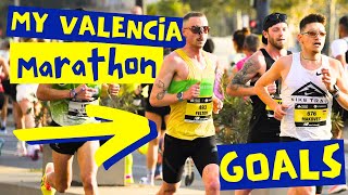 Valencia Marathon 2024  My ONE Simple Goal Going Into The Race [upl. by Rainie]