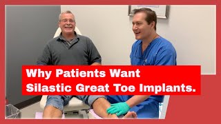 Surgical Treatment of the Great Toe Joint Patient Interview Part 33 [upl. by Hanson]