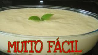 MOUSSE DE ABACAXI COM GELATINA MUITO FÁCIL [upl. by Rehpretsirhc463]