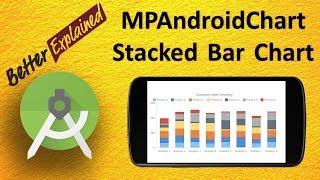 MPAndroidChart Tutorial Better Than Android GraphView 13 Stacked Bar Chart Plot in Android [upl. by Dayle690]