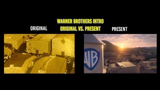 Warner Bros Intro  Original vs Present [upl. by Sucy]