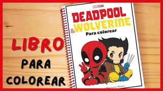 Libro para Colorear de Deadpool y Wolverine  ¡Descubre 50 Páginas de Acción y Diversión [upl. by Joseito]