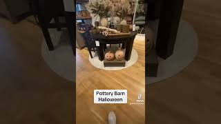 Pottery Barn Shop With Me  Halloween Decor Code Orange Pumpkins Floating Candles [upl. by Bohaty]