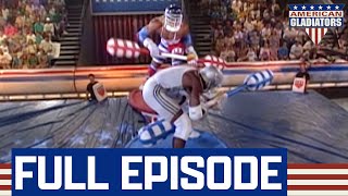 A Frustrating Round Of Joust For Gladiator Sabre  American Gladiators  Full Episode  S04E13 [upl. by Wieren]