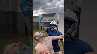 Blueee42🏈 electrolytes with a side of hitstick😂 football funny comedyskit sports ItTakesMore [upl. by Eanore362]