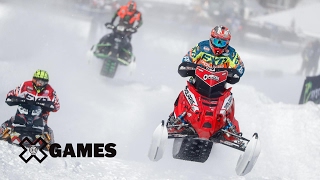 Petter Narsa wins Snowmobile SnoCross gold [upl. by Elocaj]