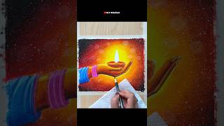 Diwali Diya Drawing 🪔 🎇 creative diwali diwalidrawingeasy shorts [upl. by Jeffries]