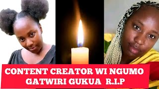 KIEHA NA MAITHORI CONTENT CREATOR TABITHA GATWIRI GUKUA [upl. by Lexy]